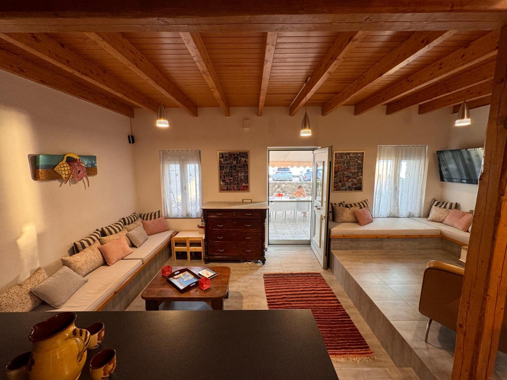 Ianos Maisonette Paralia Sergoulas ภายนอก รูปภาพ