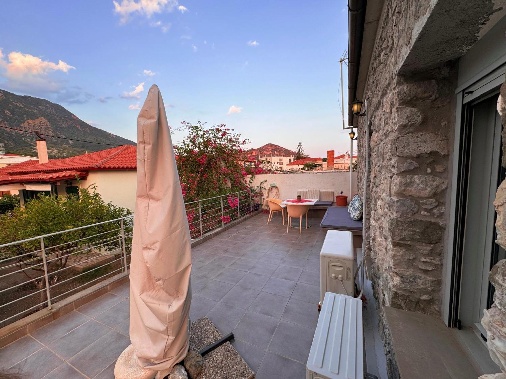 Ianos Maisonette Paralia Sergoulas ภายนอก รูปภาพ