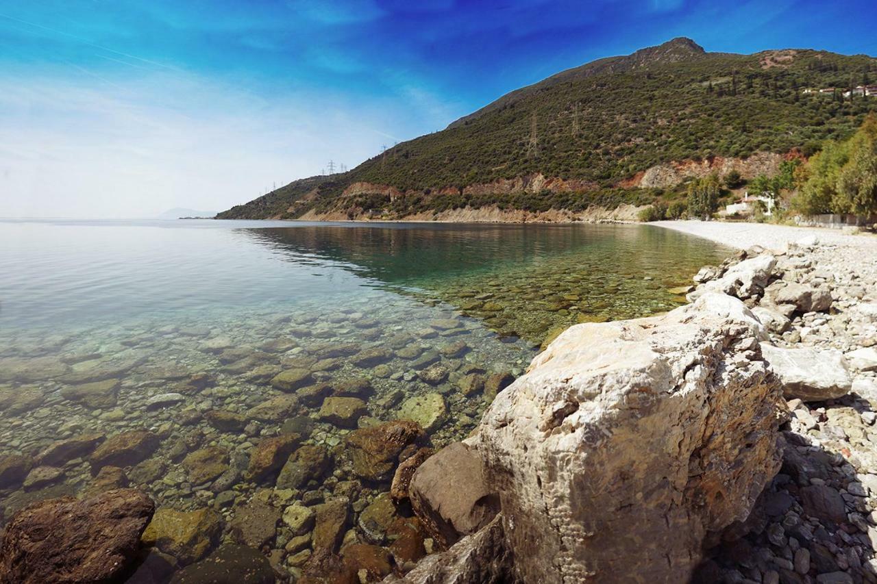 Ianos Maisonette Paralia Sergoulas ภายนอก รูปภาพ